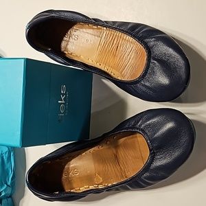 Navy Tieks size 9